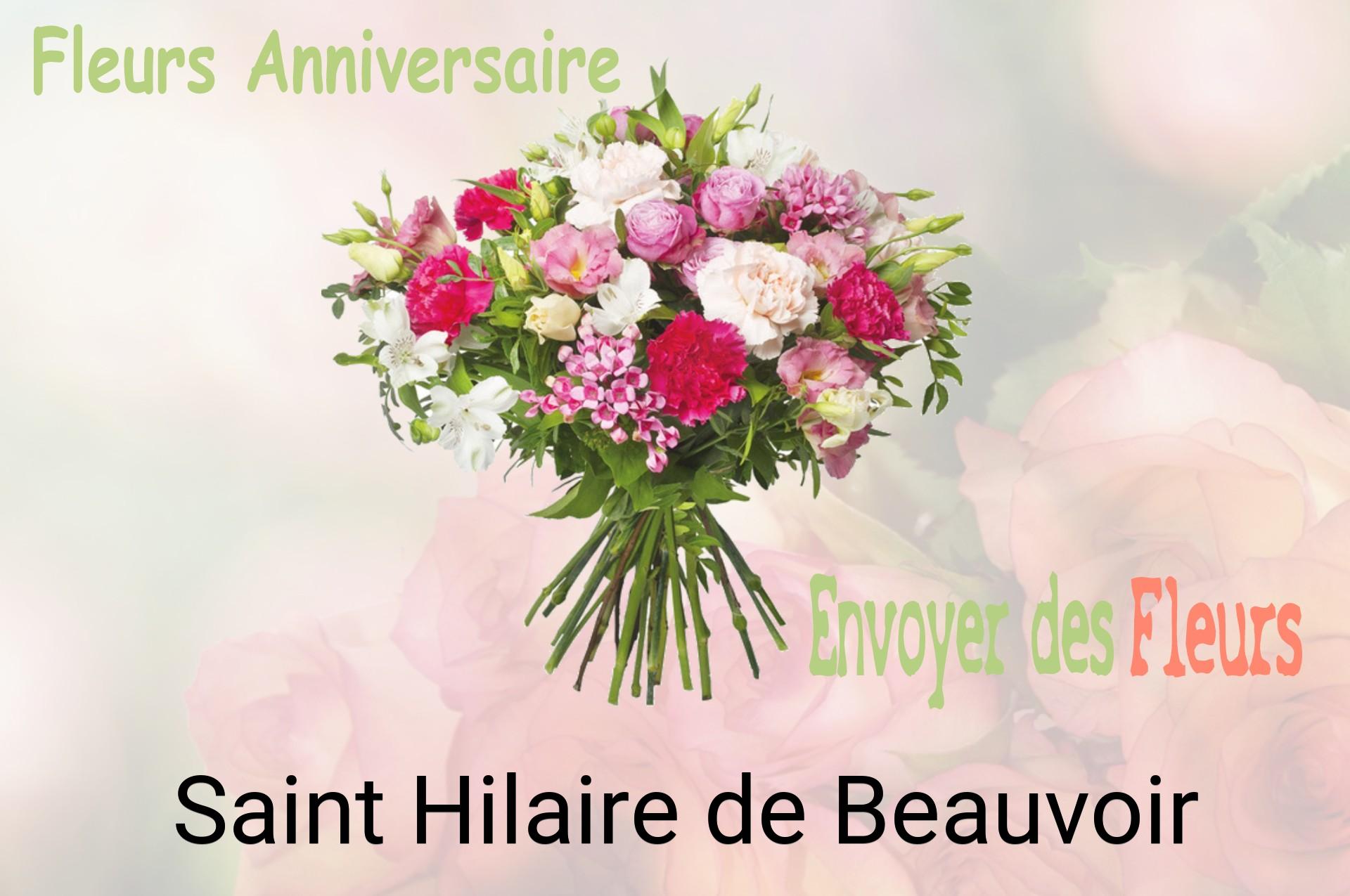 Bouquet de fleurs d’anniversaire livré à Saint-Hilaire-de-Beauvoir