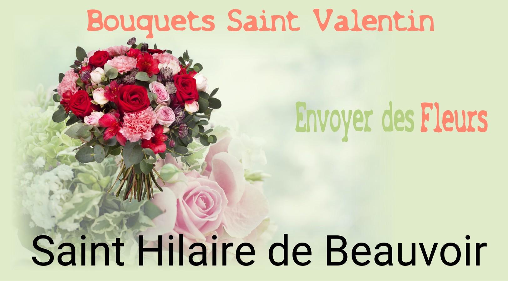 Roses de Saint-Valentin livrées à Saint-Hilaire-de-Beauvoir